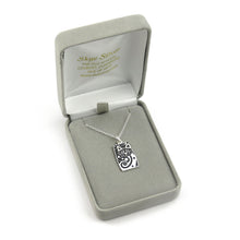 Quirky Cat silver pendant necklace