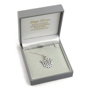 The Luckenbooth silver pendant necklace