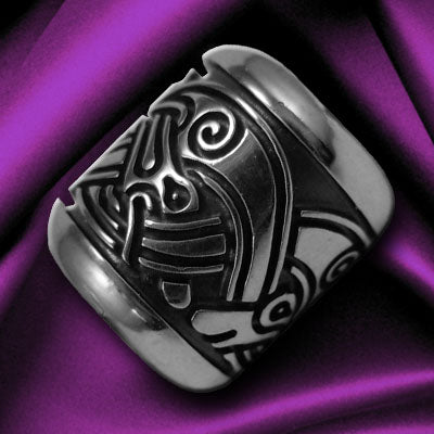Lindisfarne Dogs Bead - B820B