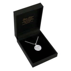 Glasgow Rose silver pendant necklace