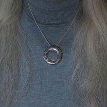 Fairy Ring 2 silver pendant necklace