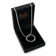 Fairy Ring silver pendant necklace with Pictish design