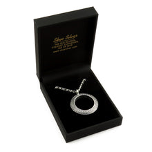 I will love you for ever silver pendant necklace