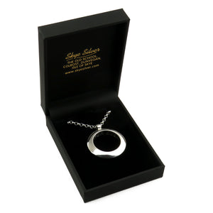 I will love you for ever silver pendant necklace