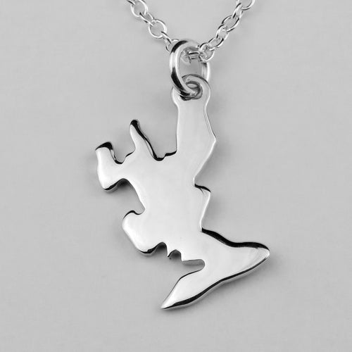 Isle of Skye silver pendant necklace