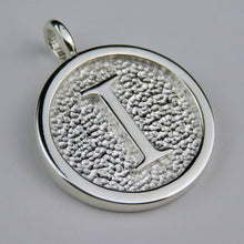 Lovely Letters initial silver pendant necklace - I