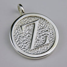 Lovely Letters initial silver pendant necklace - Z
