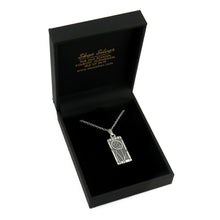 Mackintosh Rose silver pendant necklace