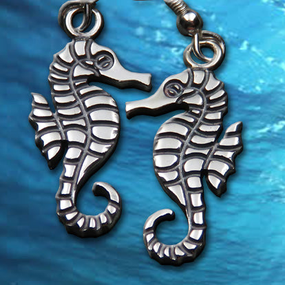 The Little Seahorse Earrings - 978ED