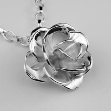 Skye Rose silver pendant necklace