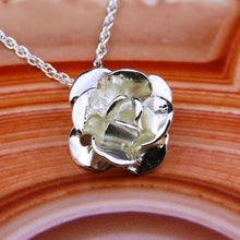 Skye Rose silver pendant necklace