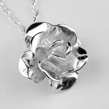 Skye Rose silver pendant necklace